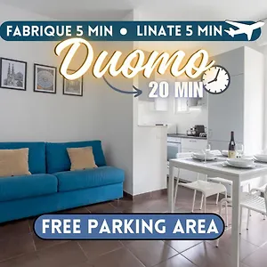  Appartamento Duomo-linate-fabrique, Casa Accogliente Con Parcheggi Gratis Italia